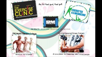 THE EXERCISE CLINIC - Dr.Divesh Mukhyara, Exercise Guru - DM HEALTH Himayatnagar, Hyderabad, India