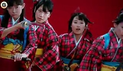 NMB48 CM サムライエッジ 殺陣篇