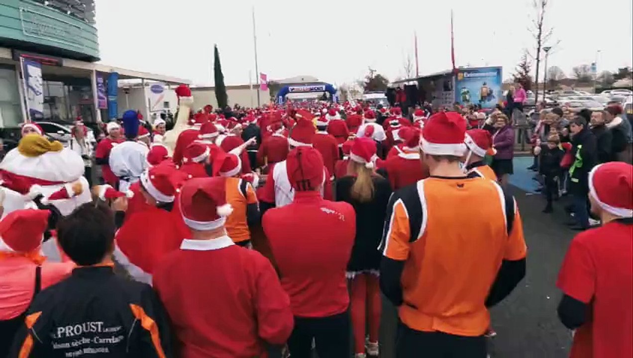 Course des Pères Noël 2014