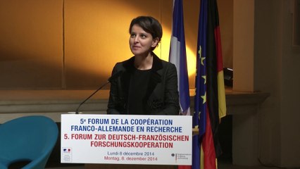 Conclusions du 5e forum : Najat Vallaud-Belkacem