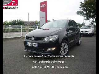 Annonce volkswagen polo 1.6 TDI 90 LIFE