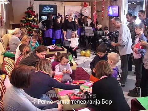 RTV Bor pripremila i novogodišnji program za najmlađe, 23. decembar 2014. (RTV Bor)