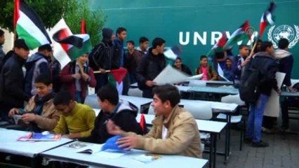 Gazze'de Abluka Karşıtı Gösteri