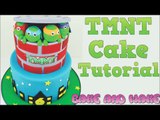 TMNT birthday cake tutorial Bake and Make with Angela Capeski How to make a cake