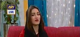 Mathira discussing about Condom with Nida Yasir