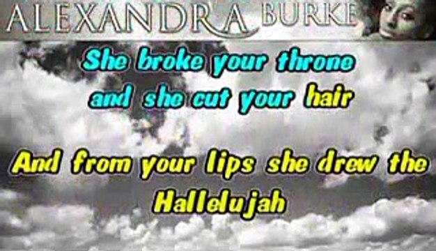 Alexandra Burke - HALLELUJAH [Karaoké Instrumental]