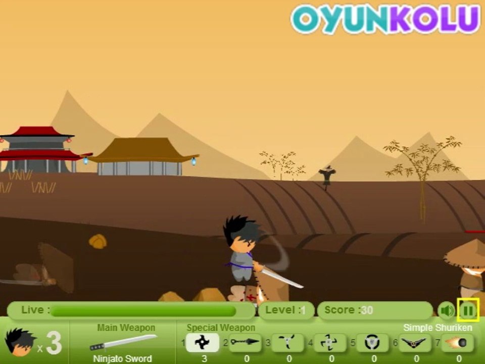 Ninja Görevi Oyununun Oynanış Videosu