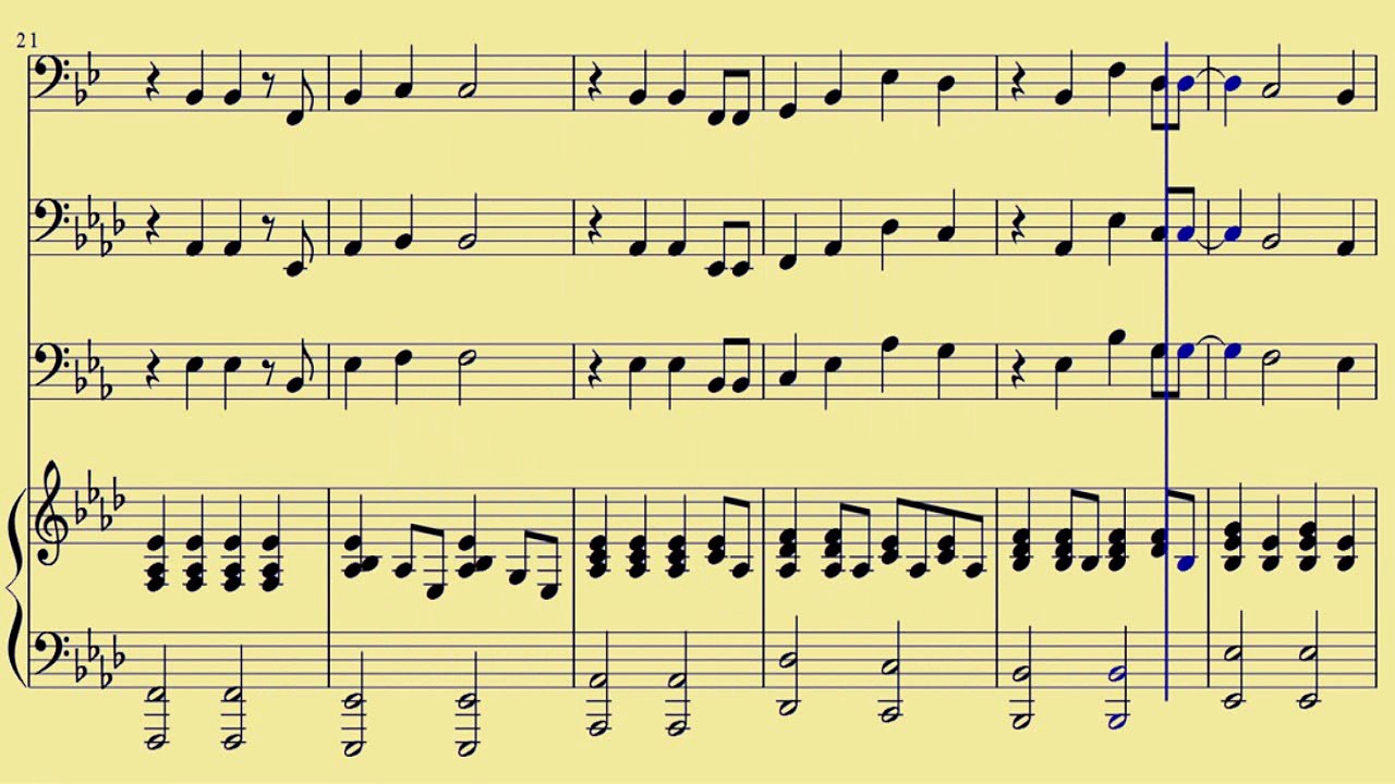 [ Bb, C e F Tuba ]  Clarity - Zedd ft- Foxes - www.downloadsheetmusic.com.br