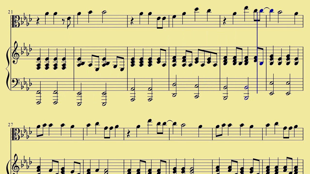 [ Viola ]  Clarity - Zedd ft- Foxes - www.downloadsheetmusic.com.br