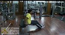 bench dips to target triceps muscle from fitness cafe gymkoramangalabangalore