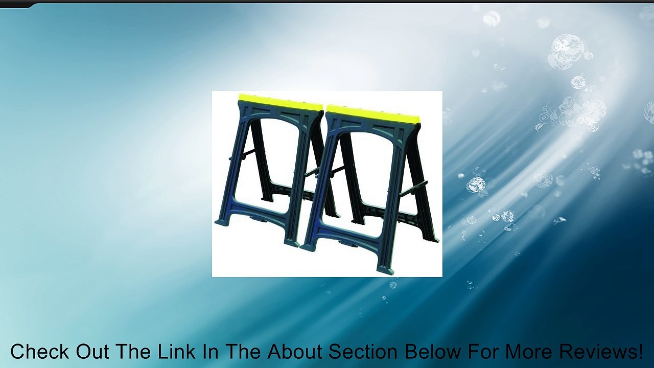 Duratool RC-4810 Folding Saw Horse Set Review