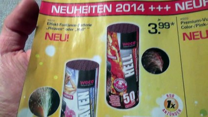 Silvester Feuerwerk Prospekt 2014/2015 - LIDL (Weco) Beratung & Tipps