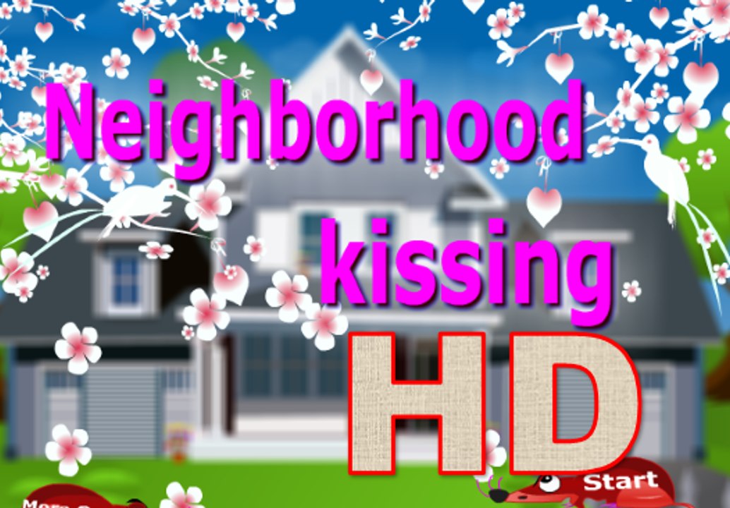 Dating and kissing games - Neighborhood Kissing Game - Gameplay Walkthrough