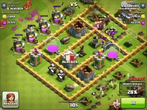Let's Play Clash of Clans Episode 10 Usine à Sort + Tours d'Archers
