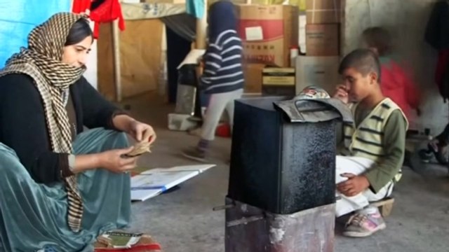 Iraqis displaced by IS brace for winter