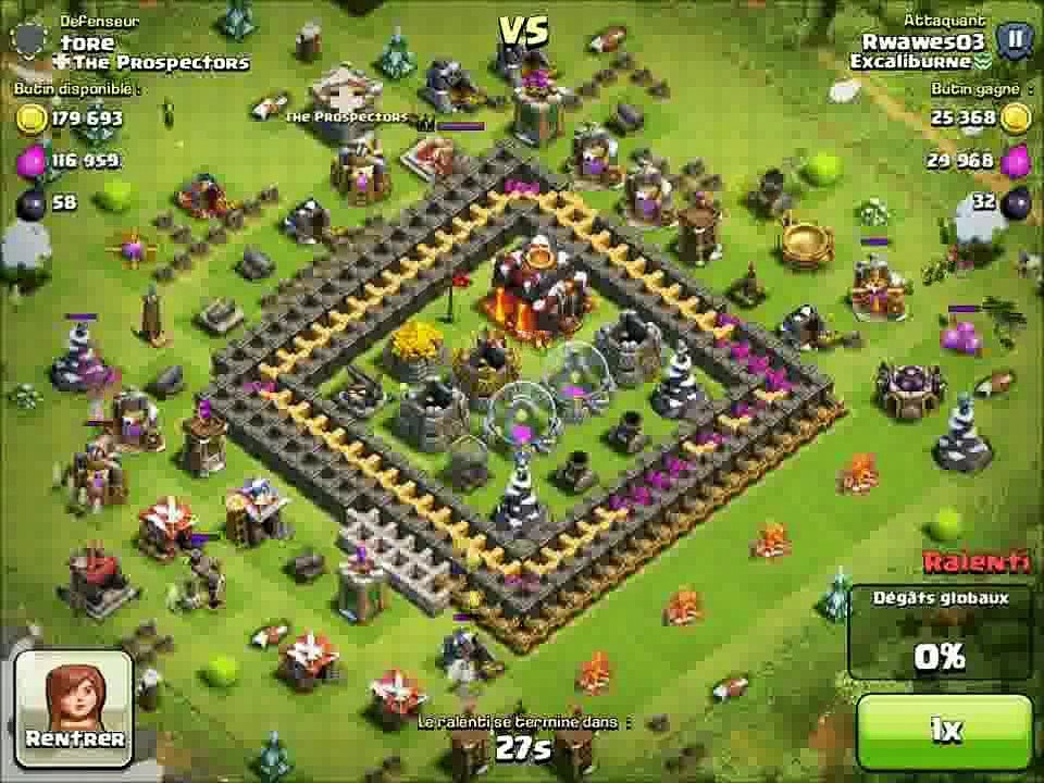 Let's Play Clash of Clans   Episode 11 Hôtel de Ville lvl 6 + Divers