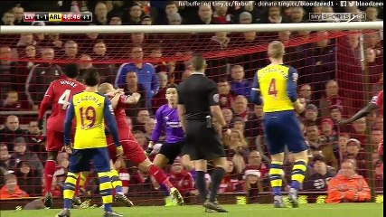 Football videos Liverpool vs Arsenal with highlight video