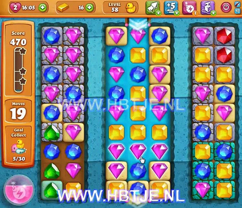 Diamond Digger Saga level 58