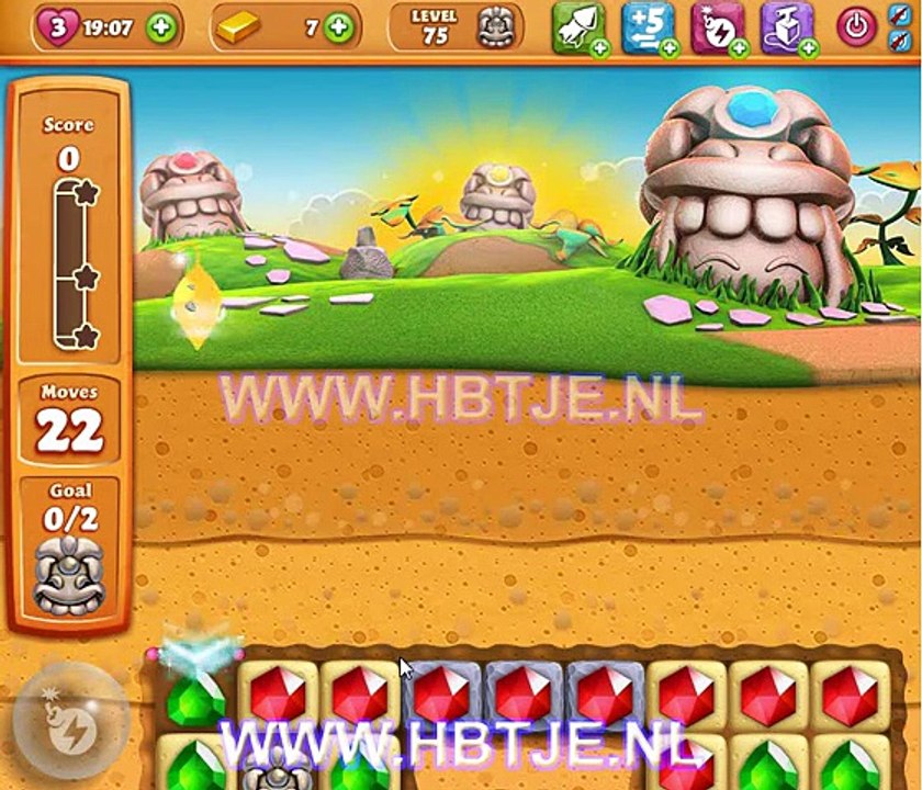 Diamond Digger Saga level 75