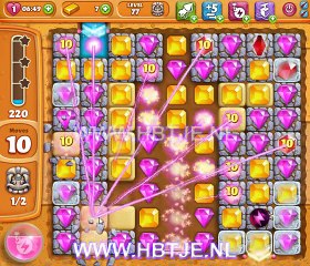 Diamond Digger Saga level 77