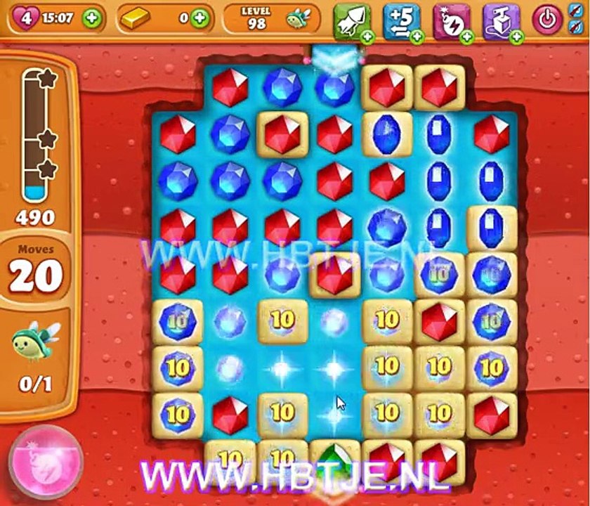 Diamond Digger Saga level 98