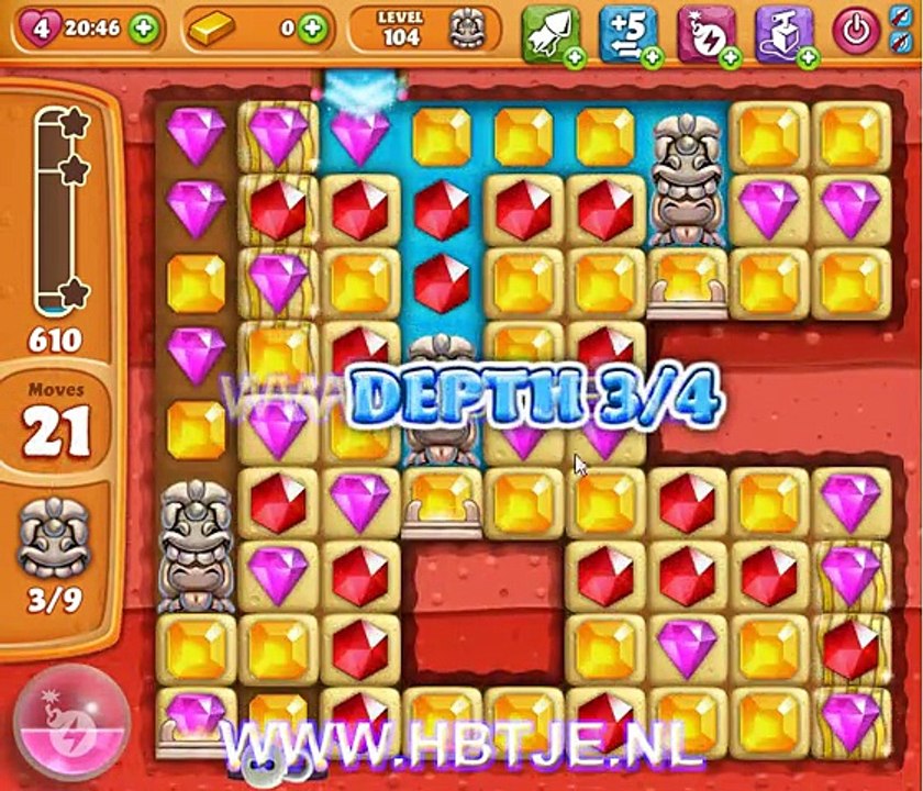 Diamond Digger Saga level 104