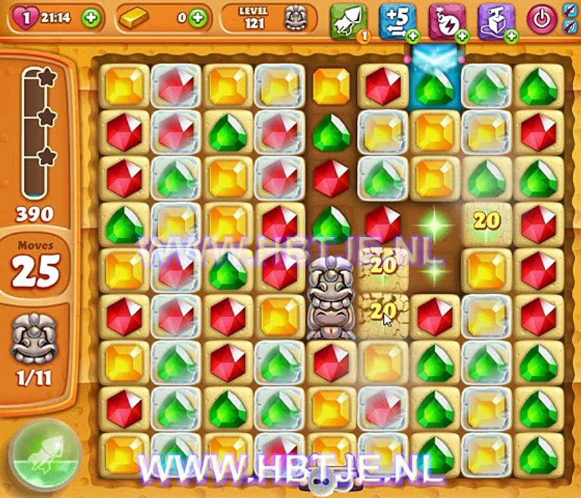 Diamond Digger Saga level 121