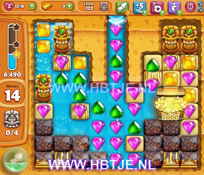 Diamond Digger Saga level 122