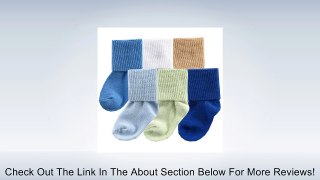 Luvable Friends 6 Pack Basic Cuff Socks Review
