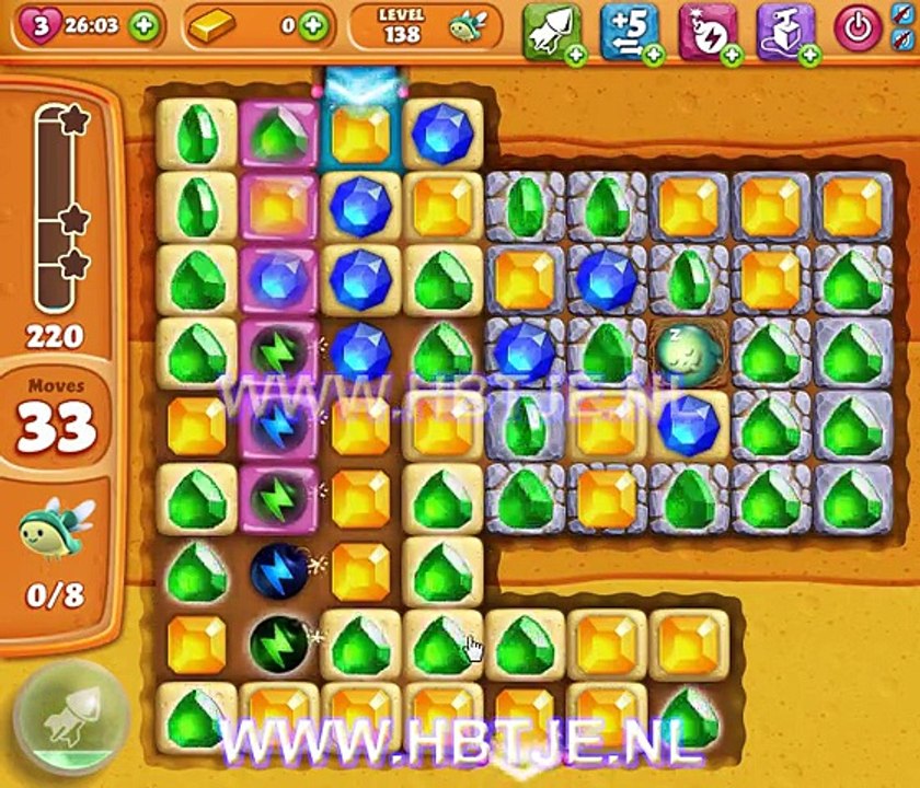 Diamond Digger Saga level 138