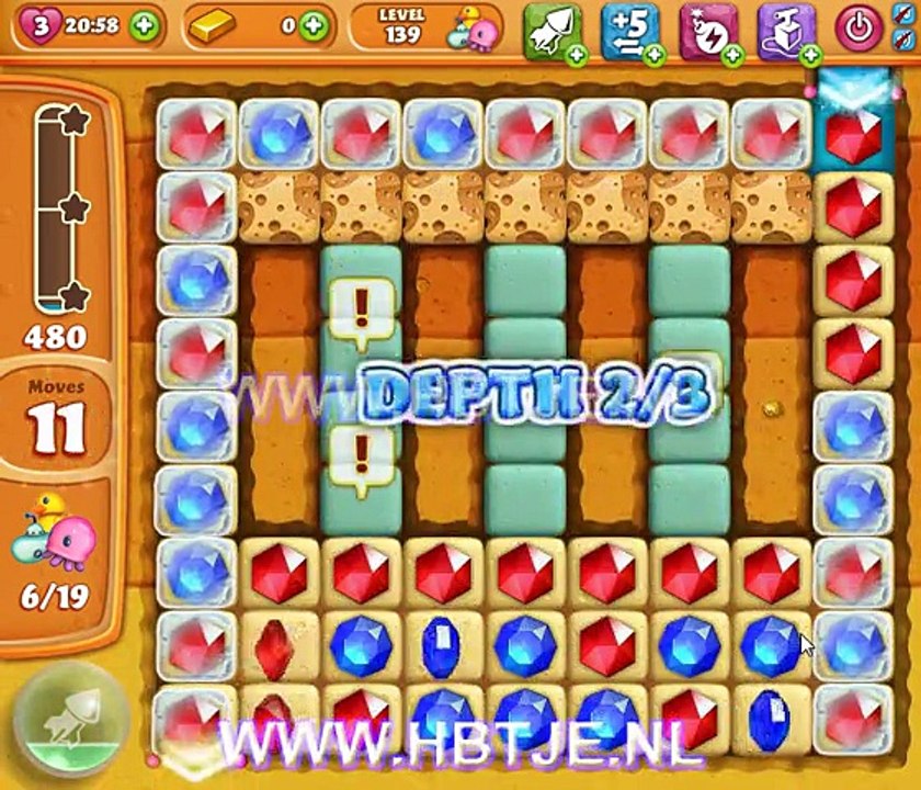 Diamond Digger Saga level 139