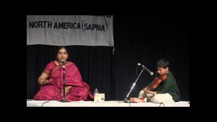SAPNA: ANNUAL EVENT 2014: FEATURED CONCERT: VANITHA SURESH: ALAMELU MANGA