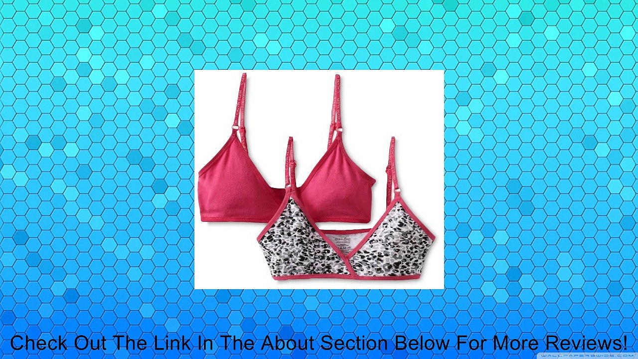 Calvin Klein Big Girls'  Camo Bra, Assorted, Large Review