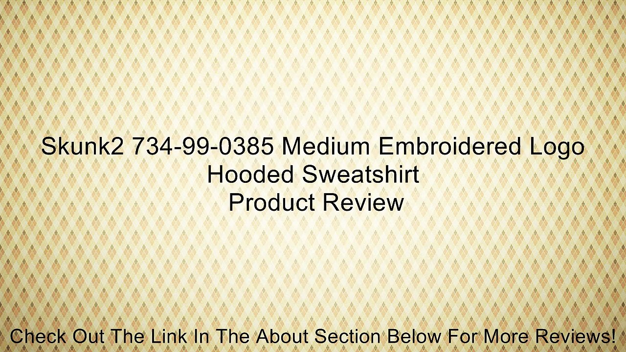 Skunk2 734-99-0385 Medium Embroidered Logo Hooded Sweatshirt Review
