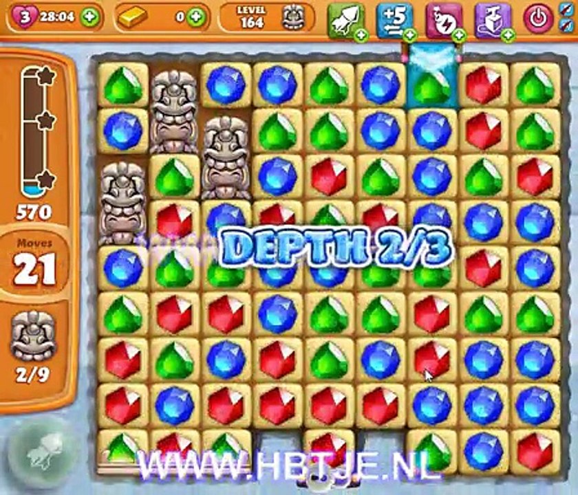 Diamond Digger Saga level 164