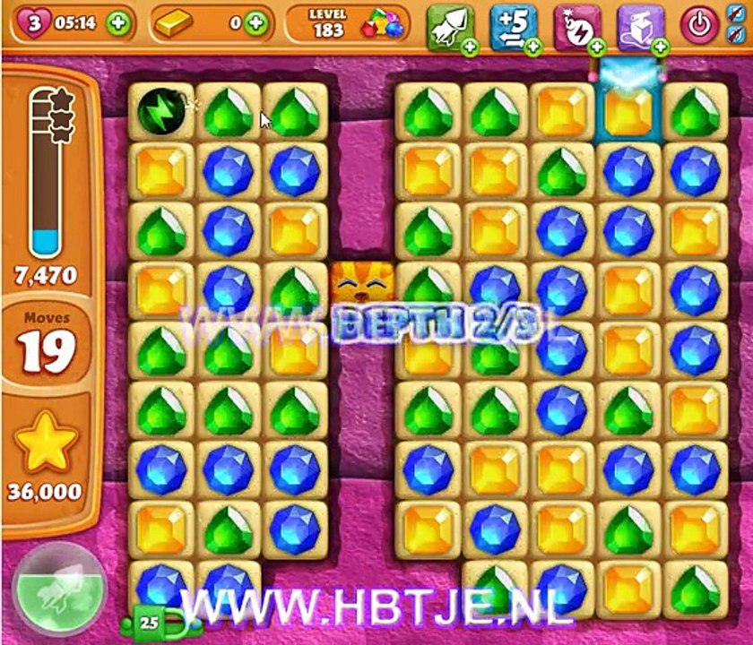 Diamond Digger Saga level 183