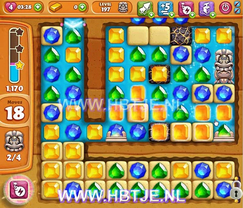 Diamond Digger Saga level 197