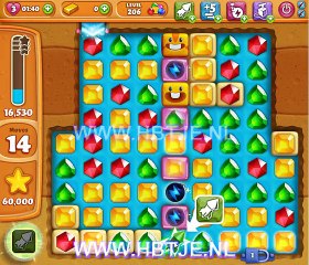 Diamond Digger Saga level 206