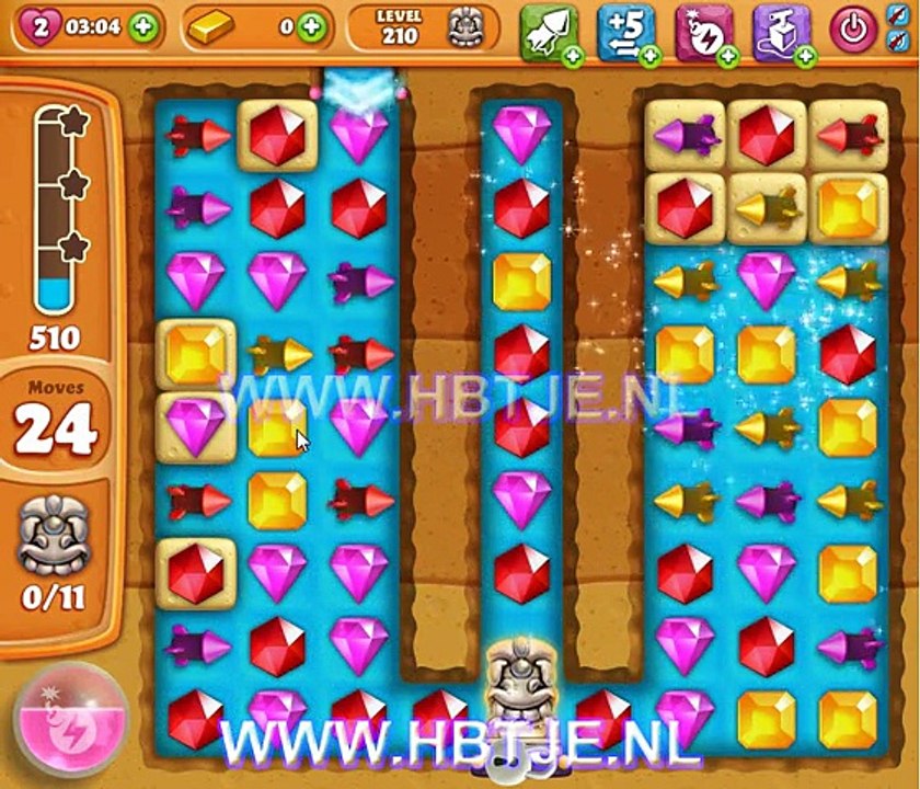 Diamond Digger Saga level 210