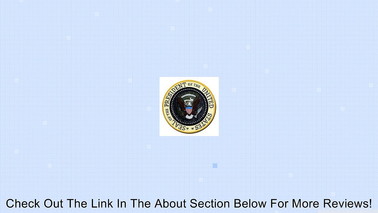 U.S. Presidential (Office of the President) solid mahogany wooden seal Review