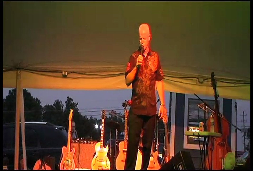 Chris Drummond sings 'Green Green Grass Of Home' at Elvis Week video