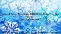 National Brand Alternative 631017 Ice Cube Tray-Blue 5 Pcs Review