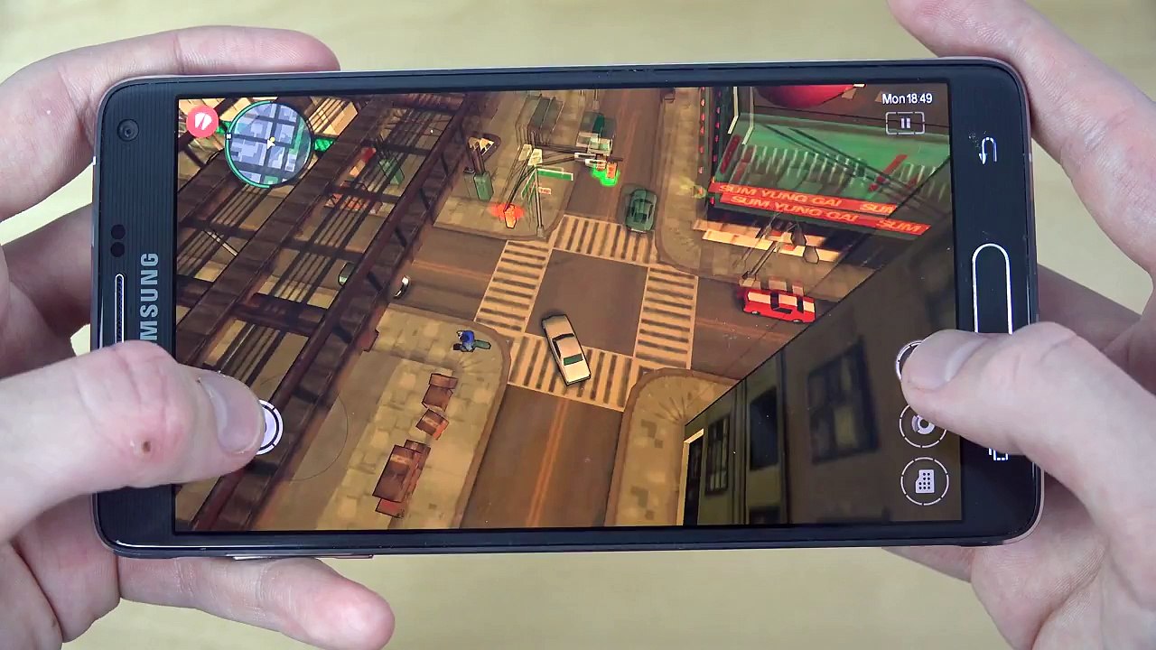 GTA  Chinatown Wars Samsung Galaxy Note 4 Gameplay Review