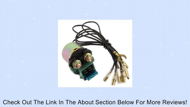 NEW Starter Solenoid Honda Motorcycle 1979-1983 CB750 Super Sport Review