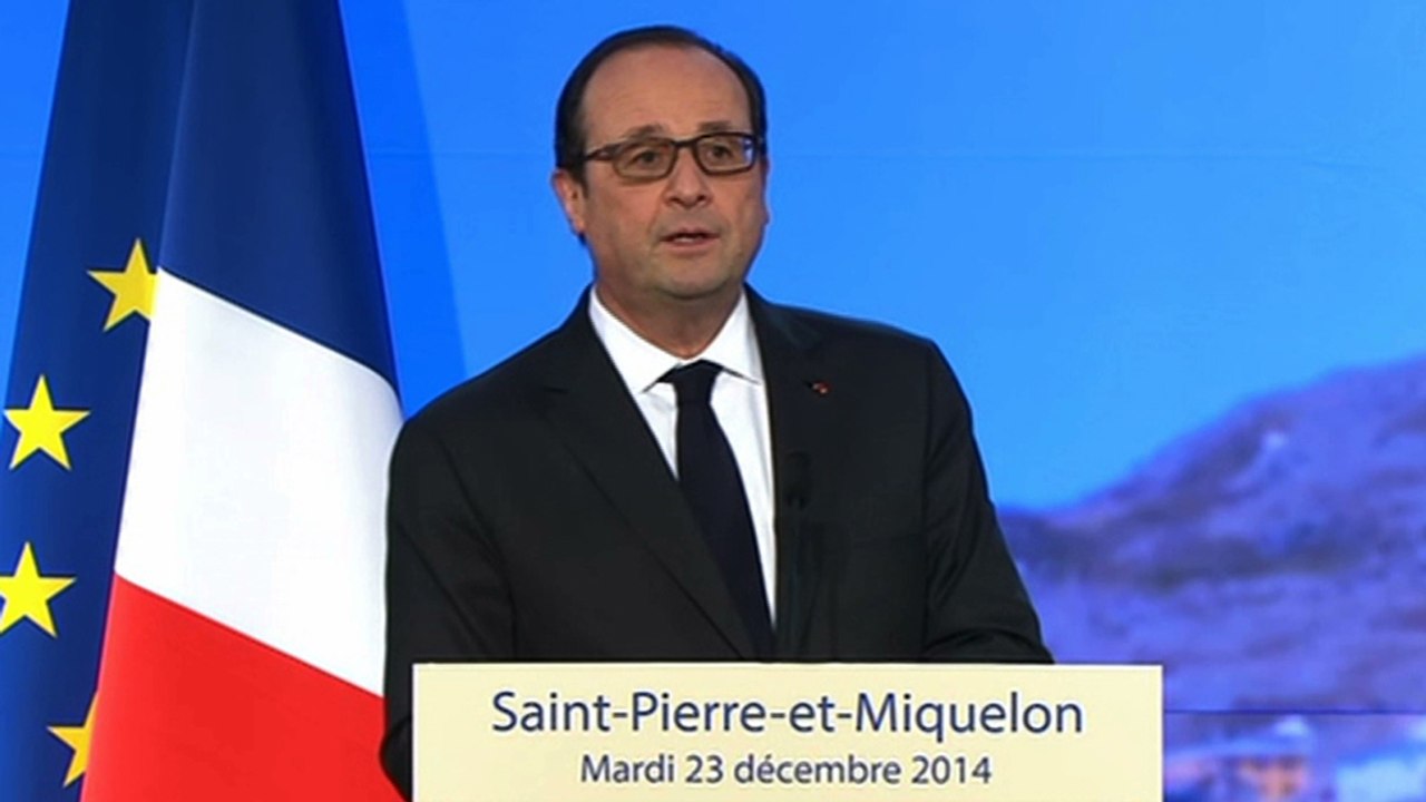 Allocution à Saint-Pierre-et-Miquelon