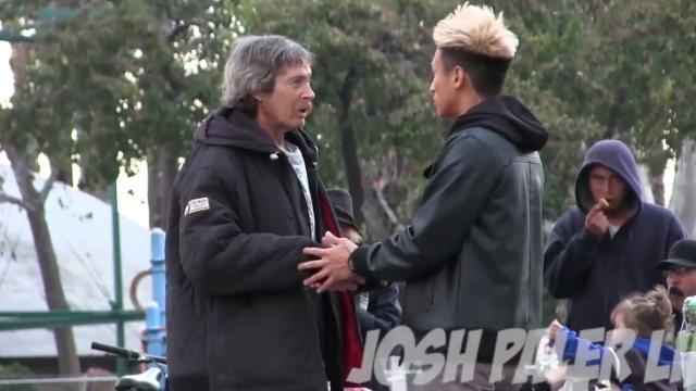 Homeless Man Gets $100 and Shocks Everyone