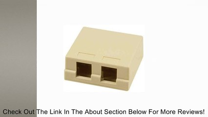 OnQ / Legrand WP3502IV Surface Mount Box 2Port, Ivory Review