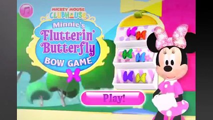 Minnies Flutterin Butterfly Bow Game for girls and boys cartoon games ♛♛۩۞۩❤♚ games for kids