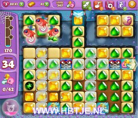 Diamond Digger Saga level 345