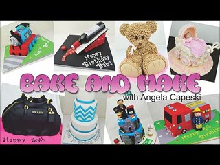 Thomas the tank engine birthday cake tutorial. How to Bake and Make